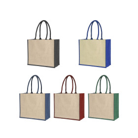 Augusta Jute Tote Bags